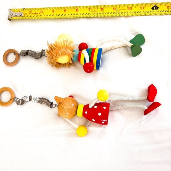 bino bouncy hanging wooden animals - Picture 7 of 7